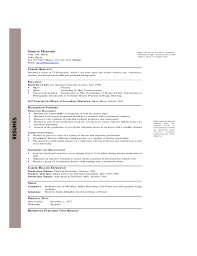 Find out why and download our free samples to get your own resume started. Chronological Resume Examples Free Download
