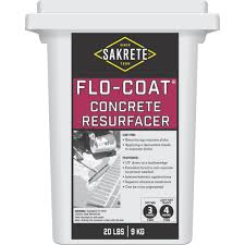 Sakrete 20 Lb Flo Coat Resurfacer 65450007 The Home Depot Concrete Floors Diy Diy Home Repair Home Improvement