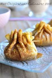 Aumoniere De Crepes Aux Pommes Et Caramel Beurre Sale Le Blog Cuisine De Samar Recette Recettes De Cuisine Recette Cuisine