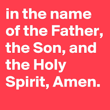 Ware makes it clear throughout his treatment that. In The Name Of The Father The Son And The Holy Spirit Amen Post By Chrisrota On Boldomatic