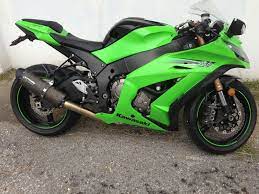 2011 Kawasaki Ninja Zx 10r Two Bros Carbine Fiber Black Exhaust Fender Eliminate Kit Hid Blue Headlights Inclu Kawasaki Ninja 650 Blue Headlights Kawasaki