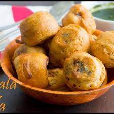 Batata Vada Recipe Mumbai Style Aloo Bonda Recipe Recipe In 2020 Aloo Bonda Batata Vada Vegetarian Fast Food