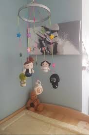 Beautiful Rotating Star Wars Ceiling Mobile For Nursery Star Wars Baby Room Star Wars Nursery Star Wars Baby Nursery