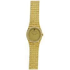 Buy, sell, empty your wardrobe on our website. Audemars Piguet Ladies Yellow Gold Bamboo Bracelet Dress Style Quartz Watch For Sale At 1stdibs