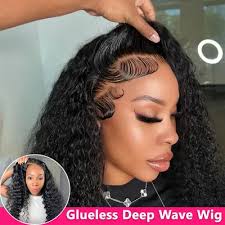 Prestyled Human Hair Lace Front Wigs