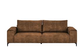 Zanotta alfa leather sofa braun corner sofa #14556. Smart Sofa Gabriela Cognac Braun 3 Sitzer