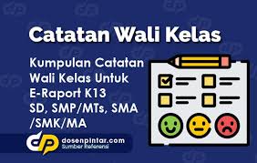 Contoh motto hidup singkat dan kata jika anda tidak menemukan info mengenai contoh kata kata motivasi di raport sd di bawah ini maka kami sarankan anda untuk mencoba atau mencari. Catatan Wali Kelas Dosenpintar Com