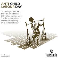 The world federation of trade unions (wftu), on behalf of its 105 million affiliates in 133 countries on the 5 continents, reiterates, also on the occasion of this international day against child labor, its commitment to continue the. La Miliardo On Twitter Anti Child Labour Day Antichildlabourday Lamiliardo Childeducation Savechildhood