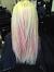 Platinum Blonde With Pink Ombre