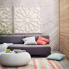 Graphic Wood Wall Art Whitewashed Square In 2021 Wood Wall Art Painting Wood Paneling Wall Decor Living Room