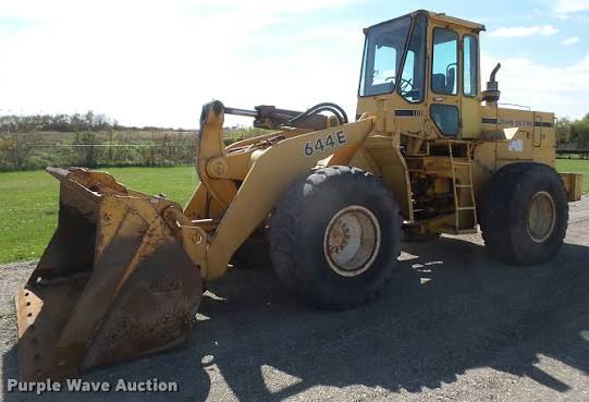 John Deere 644E w/ Coupler Wheel Loader