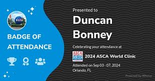 ASCA World Clinic 2024, Orlando Florida USA