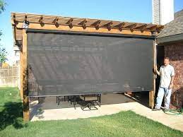 Outdoor shades keep your patio or porch cool while savings you money on energy costs. Deck Shade Best Outdoor Patio Shades Ideas On Shade For Deck Outdoor Screen Curtains Outdoor Shade Solutions Patio Gazebo Outdoor Pergola Backyard Pergola