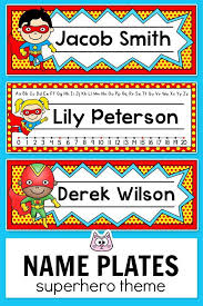Here you'll find holiday decorations for the home, classroom, and office, and even a kit or two to spruce up your car. Superhero Theme Classroom Desk Name Plates Editable Superhero Classroom Theme Superhero Theme Classroom Themes