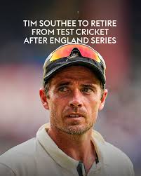 For the 107th and final time. Test cap no. 237 Timothy Grant Southee.