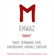 It also represents mental relief and peace of mind that may result in new beginnings. Ehwaz Rune Meaning Rune Secrets