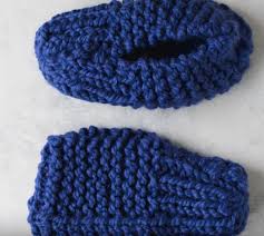 Grandmas Simple Knit Slippers Free Pattern