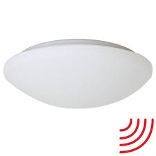 Lineway motion sensing ceiling light indoor outdoor led flush mount fixture 15w 3000k lamp radar sensor for bathroom hallway stairway garage porch 100 watt equivalent warm white com. Glass Ceiling Lamp E27 With Sensor Ol1 Buy Now Lichtakzente At