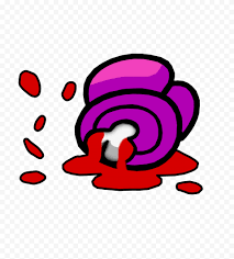 Here is the quickest and easiest way: Clipart Pink Among Us Crewmate Character Dead Body Blood Splatter Png Pxpng