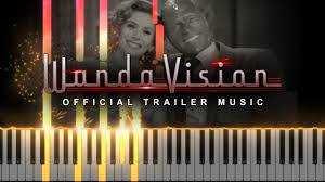 Wandavision Official Trailer Music Synthesia Piano Tutorial Sheets Midi Youtube