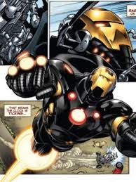 Iron man (mark 49) is a mashin that fly's,shoots missiles & shoots lasers. Hulkbuster Iii Iron Man Mark 49 Tony Stark Superhero Database