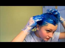 The look is more of a wash than a traditional dye job. Dying My Hair Blue Heythereimshannon Youtube