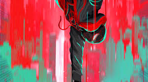 Spiderman Into The Spider Verse Movie 4k Digital Artwork Spiderman Wallpapers Spiderman Into The Spider Verse Wall Minimal Wallpaper Digital Artwork Wallpaper