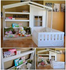 Www Hellojoandco Com One Of My Favorites It Fits A Crib Mattress A Twin Mattress All Rails Are Removable Check Out More Of Reading Nook Kid Room Decor Bed