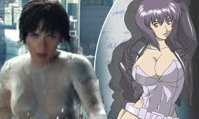 Scarlett Johansson debuts 'nude' suit in Ghost in the Shell trailer | Daily  Mail Online
