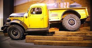 1953 Dodge Power Wagon Equipped With Willock Swivel Frame The Willock Swivel Frame Was Created By The Owner Of The Willock Trucks Dodge Power Wagon Power Wagon