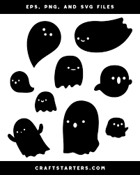 Download 13,000+ royalty free ghost silhouette vector images. Pin On Crafty Things To Do