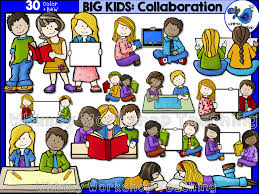 Big Kids Collaborating Clip Art In 2020 Digital Classroom Clipart Clip Art Big Kids