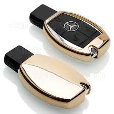 Mercedes Car Key Cover Gold Car Key Cover A Perfect Fit Free Delivery From 2 Pieces Shop Now Mercedes Car Gold Car Gold Mercedes