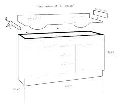 Bathroom Cabinet Sizes Arnoldopam Co