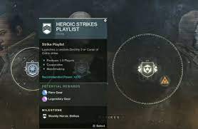 May 12, 2021 · destiny 2′s new seasonal activity, override, sends a fireteam of guardians deep into the vex network to disable it.there's a constellation of variables involved in getting the best loot that. Destiny 2 Heroic Strike Guide Metabomb