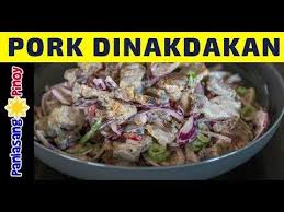 Pork Dinakdakan Dinakdakan Recipe With Mayo Panlasang Pinoy Recipes Pork Dishes Breakfast Recipes Sweet
