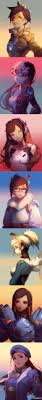 Overwatch In Anime Style Overwatch Fan Art Anime Anime Style