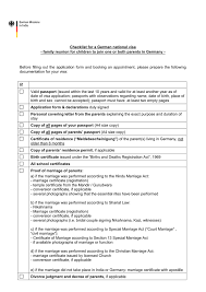 The host's full name with complete address and phone numbers must be given in the invitation letter for the schengen visa. Family Reunion Children German Missions In India