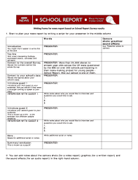 Newscasting is the medium of broadcasting different news events and other information via television, radio, or the internet in the field of broadcast journalism. Fillable Online Start To Plan Your News Report By Writing A Script For Your Presenter In The Middle Column Fax Email Print Pdffiller