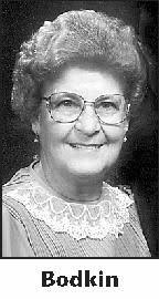 KATHRYN BODKIN Obituary (1925