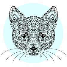 Here are 18 free coloring pages for adults (that means you!) to download. Hand Drawn Doodle Cat Sketch For Adult Antistress Coloring Page Royalty Free Cliparts Vectors And Stock Illustration Image 53449651