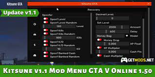 Now download the extreme injector to use hacker in your favorite games. Download Kitsune V1 1 Mod Menu Gta V Online 1 50 Undetected