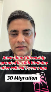 Australian Citizenship Milestone: 10th Birthday Celebration