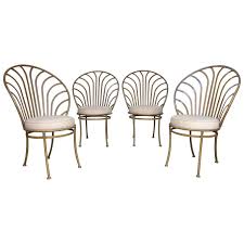 Steel Chairs By Arthur Umanoff For Shaver Howard Chair Wooden Dining Room Chairs High Back Dining Chairs