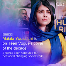 Details about malala yousafzai's vogue interview. Facebook