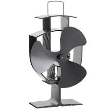 Free Shipping Wood Stove Eco Fan Heat Powered Ultra Quiet Triple Blade Fireplace Blower Fan For Efficient Heat Distribu Stove Fan Fireplace Blower Log Burner