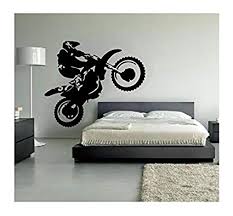 Customwallsdesign Motocross Wall Decal Dirt Bike Decor Motocross Decor Dirt Bike Wall Decal Dirtbike Decor Motocross Baby