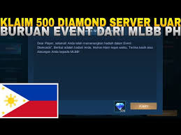 Garena free fire has been very popular with battle royale fans. Vpn 500 Free Diamonds Event On The Philippines Mobile Legends Server Ml Esportsku
