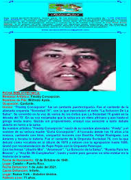 Freddy Concepción" fue un cantante boricua. Fue el cantante de la afa...