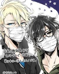 original art by naoe chapter 72 will be centre coloured anime aoharu x machinegun anime fanart